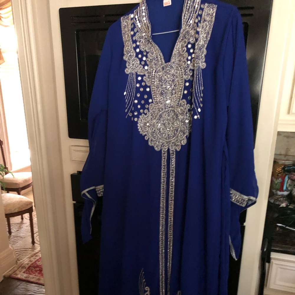 NWT beaded Abaya/kaftan 3XL